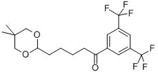 BIS-3',5'-TRIFLUOROMETHYL-5-(5,5-DIMETHYL-1,3-DIOXAN-2-YL)VALEROPHENONE CAS#: 898755-93-6