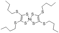 BIS[1,2-BIS(BUTYLTHIO)-1,2-ETHENEDITHIOLATO]NICKEL(II) COMPLEX CAS#: 90157-73-6
