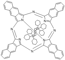 BIS(TRIHEXYLSILOXY)SILICON 2,3-NAPH- THALOCYANINE CAS#: 92396-88-8