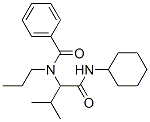 Benzamide, N-[1-[(cyclohexylamino)carbonyl]-2-methylpropyl]-N-propyl- (9CI) CAS#: 94999-82-3