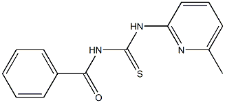 Benzamide, N-[[(6-methyl-2-pyridinyl)amino]thioxomethyl]- CAS#: 96938-51-1