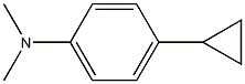 BenzenaMine, 4-cyclopropyl-N,N-diMethyl- CAS#: 92146-59-3