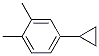Benzene, 4-cyclopropyl-1,2-diMethyl- CAS#: 91130-39-1