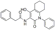 Benzeneacetamide, N-(1,2,5,6,7,8-hexahydro-4-hydroxy-2-oxo-1-phenyl-3-quinolinyl)- CAS#: 893601-70-2