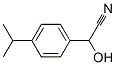 Benzeneacetonitrile, alpha-hydroxy-4-(1-methylethyl)- (9CI) CAS#: 91132-18-2
