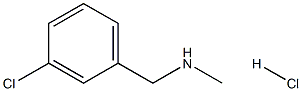 Benzenemethanamine, 3-chloro-N-methyl-, hydrochloride (1:1) CAS#: 90389-46-1