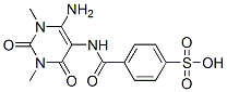 Benzenesulfonic  acid,  4-[[(6-amino-1,2,3,4-tetrahydro-1,3-dimethyl-2,4-dioxo-5-pyrimidinyl)amino]carbonyl]- CAS#: 94781-74-5