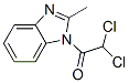 Benzimidazole, 1-(dichloroacetyl)-2-methyl- (7CI) CAS#: 90800-06-9