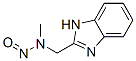 Benzimidazole, 2-[(methylnitrosamino)methyl]- (7CI) CAS#: 90558-63-7