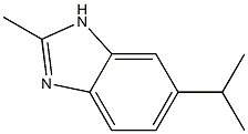 Benzimidazole, 5(or 6)-isopropyl-2-methyl- (7CI) CAS#: 93883-24-0