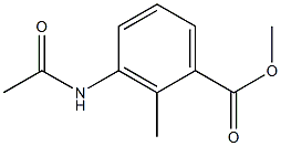 Benzoic acid, 3-(acetylaMino)-2-Methyl-, Methyl ester CAS#: 91133-70-9