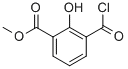 Benzoic acid, 3-(chlorocarbonyl)-2-hydroxy-, methyl ester (9CI) CAS#: 97070-49-0