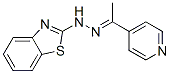 Benzothiazol-2(3H)-one N2-[1-(pyridin-4-yl)ethylidene]hydrazone CAS#: 92253-75-3