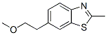 Benzothiazole, 6-(2-methoxyethyl)-2-methyl- (7CI) CAS#: 92367-63-0