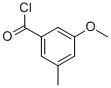 Benzoyl chloride, 3-methoxy-5-methyl- (9CI) CAS#: 96227-40-6