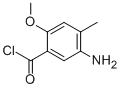 Benzoyl chloride, 5-amino-2-methoxy-4-methyl- (9CI) CAS#: 90763-49-8