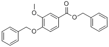 Benzyl 4-(benzyloxy)-3-methoxybenzoate CAS#: 91203-74-6