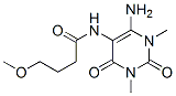 Butanamide, N-(6-amino-1,2,3,4-tetrahydro-1,3-dimethyl-2,4-dioxo-5-pyrimidinyl)-4-methoxy- CAS#: 90749-78-3