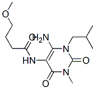 Butanamide,  N-[6-amino-1,2,3,4-tetrahydro-3-methyl-1-(2-methylpropyl)-2,4-dioxo-5-pyrimidinyl]-4-methoxy- CAS#: 90749-80-7