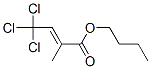 Butyl 4,4,4-trichloro-2-methyl but-2-enoate CAS#: 97993-74-3