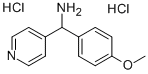 C-(4-METHOXY-PHENYL)-C-PYRIDIN-4-YL-METHYLAMINE DIHYDROCHLORIDE CAS#: 889939-88-2