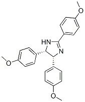 CIS-2,4,5-TRIS(4-METHOXYPHENYL)IMIDAZOLINE CAS#: 91044-33-6