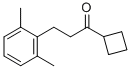 CYCLOBUTYL 2-(2,6-DIMETHYLPHENYL)ETHYL KETONE CAS#: 898755-43-6