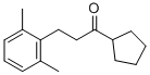 CYCLOPENTYL 2-(2,6-DIMETHYLPHENYL)ETHYL KETONE CAS#: 898755-46-9