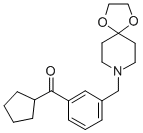 CYCLOPENTYL 3-[8-(1,4-DIOXA-8-AZASPIRO[4.5]DECYL)METHYL]PHENYL KETONE CAS#: 898762-52-2