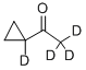 CYCLOPROPYL-1-D1 METHYL-D3 KETONE CAS#: 95249-93-7