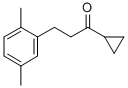 CYCLOPROPYL 2-(2,5-DIMETHYLPHENYL)ETHYL KETONE CAS#: 898754-16-0