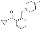 CYCLOPROPYL 2-(4-METHYLPIPERAZINOMETHYL)PHENYL KETONE CAS#: 898762-57-7