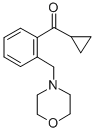 CYCLOPROPYL 2-(MORPHOLINOMETHYL)PHENYL KETONE CAS#: 898751-29-6