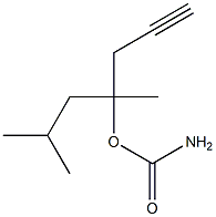 Carbamic acid, 1-isobutyl-1-methyl-3-butynyl ester (6CI,7CI) CAS#: 90978-27-1