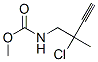 Carbamic acid, (2-chloro-2-methyl-3-butynyl)-, methyl ester (9CI) CAS#: 91434-62-7
