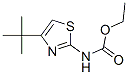 Carbamic  acid,  [4-(1,1-dimethylethyl)-2-thiazolyl]-,  ethyl  ester  (9CI) CAS#: 96512-27-5