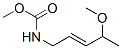Carbamic acid, (4-methoxy-2-pentenyl)-, methyl ester (9CI) CAS#: 91434-71-8