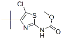 Carbamic  acid,  [5-chloro-4-(1,1-dimethylethyl)-2-thiazolyl]-,  methyl  ester  (9CI) CAS#: 96512-30-0