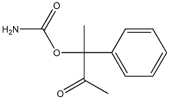 Carbamic acid, ester with 3-hydroxy-3-phenyl-2-butanone (7CI) CAS#: 91133-45-8