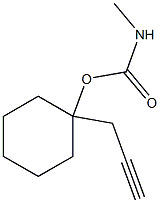 Carbamic acid, methyl-, 1-(2-propynyl)cyclohexyl ester (6CI,7CI) CAS#: 91340-02-2