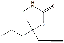 Carbamic acid, methyl-, 1-methyl-1-propyl-3-butynyl ester (6CI,7CI) CAS#: 90978-29-3