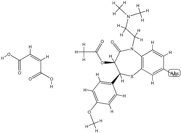 Clentiazem maleate CAS#: 96128-92-6