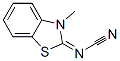 Cyanamide, (3-methyl-2(3H)-benzothiazolylidene)- (9CI) CAS#: 92819-62-0