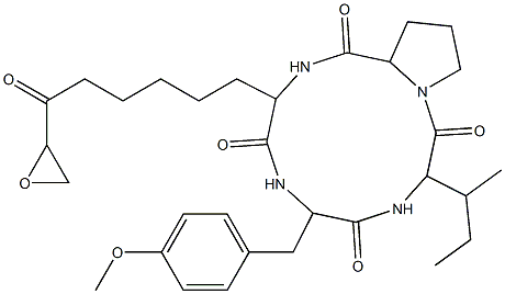 Cyclo(Aoe-D-Tyr(Me)-Ile-Pro-) CAS#: 90965-62-1