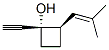 Cyclobutanol, 1-ethynyl-2-(2-methyl-1-propenyl)-, cis- (9CI) CAS#: 91531-47-4