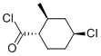 Cyclohexanecarbonyl chloride, 4-chloro-2-methyl-, (1alpha,2beta,4beta)- (9CI) CAS#: 92284-43-0
