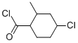 Cyclohexanecarbonyl chloride, 4-chloro-2-methyl- (9CI) CAS#: 90403-99-9