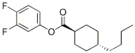Cyclohexanecarboxylic acid,4-butyl-,3,4-difluorophenyl ester,trans- CAS#: 94737-81-2
