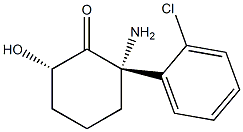 Cyclohexanone,2-amino-2-(2-chlorophenyl)-6-hydroxy-,(2S,6S)- CAS#: 95342-35-1