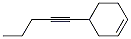 Cyclohexene, 4-(1-pentynyl)- (9CI) CAS#: 94426-46-7